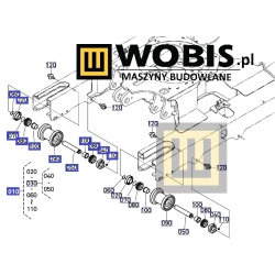 RH41821700_kubota_rolka_gasienicy_zestaw_rolka prowadzaca_kubota_kx030_zabrze